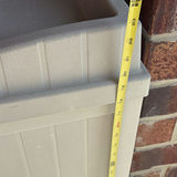 Suncast Tilt-Out Trash Can Cabinet & Small Seat/Cabinet - thumbnail 14 of 15