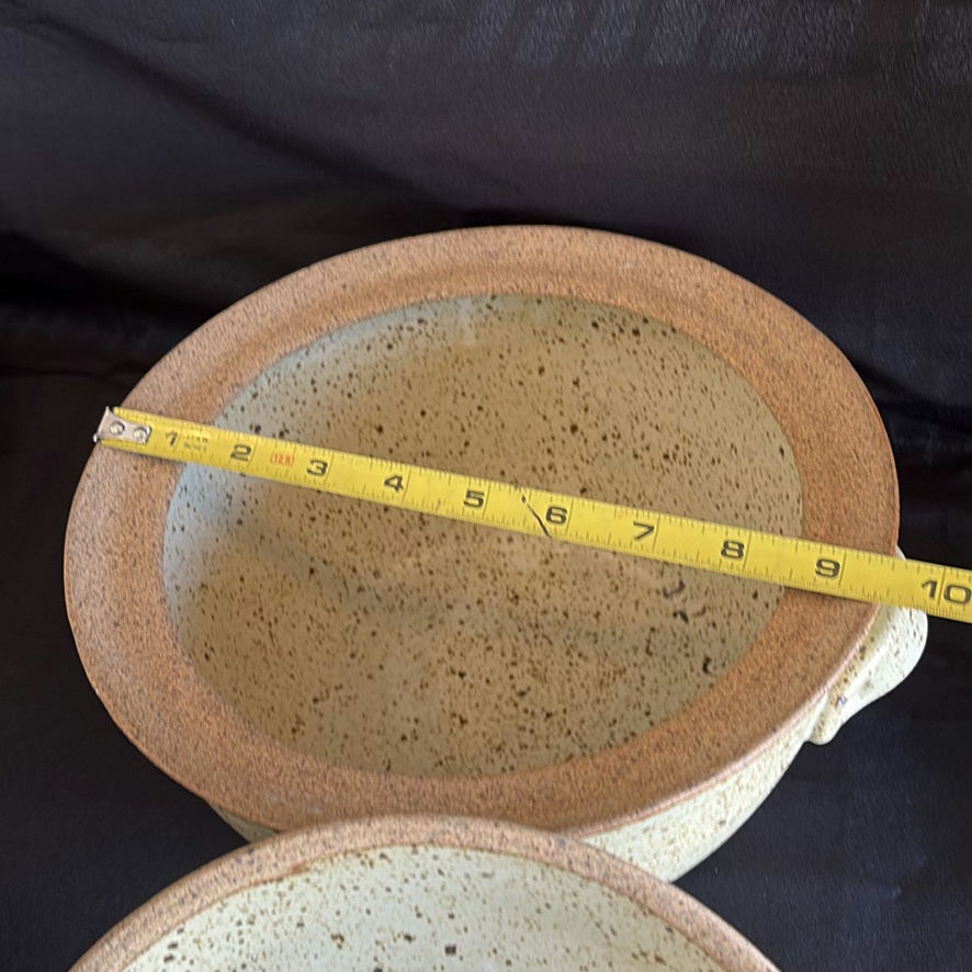 Assorted Handmade Pottery Covered Bowls and Canisters - image 16 of 19