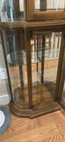 Wood and Glass Curio Display Cabinet - thumbnail 6 of 9