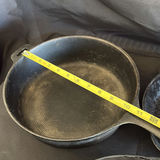 Three Cast Iron Skillets - thumbnail 4 of 12