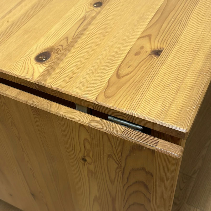 Wooden Drop-Leaf Table & Office Chair - image 10 of 11