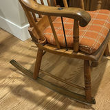 Vintage Wooden Rocking Chair - thumbnail 4 of 14