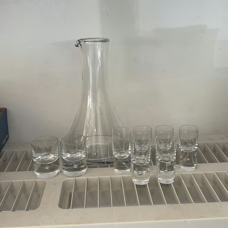 KOSTA BODA Drinking Glass Set & Carafe - image 1 of 10