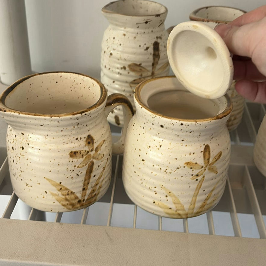 Handmade Ceramic Mug and Pitcher Set - image 6 of 11