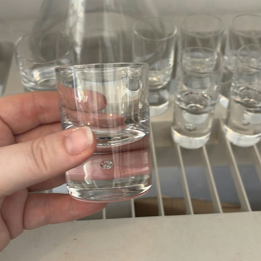 KOSTA BODA Drinking Glass Set & Carafe - image 4 of 10