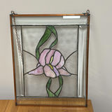 Floral Stained Glass Hanging Panel - thumbnail 5 of 8