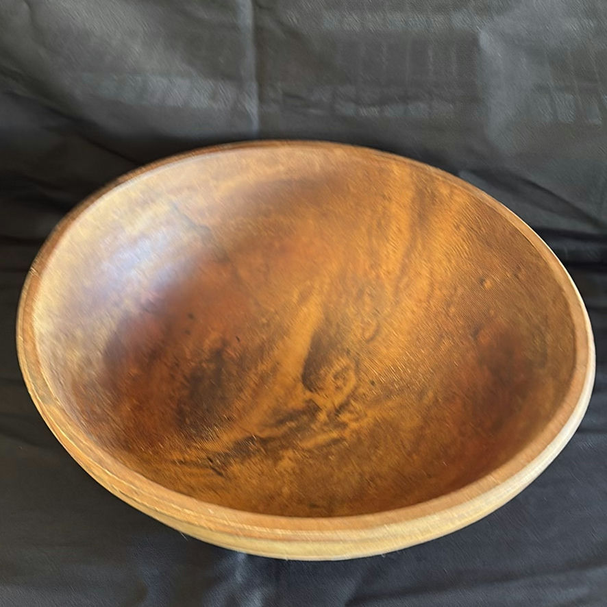 Large Wooden Bowl - image 2 of 8