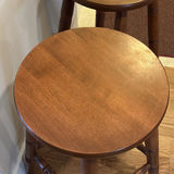 Pair of Wooden Bar Stools - thumbnail 5 of 9