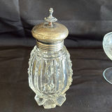 Assorted Etched Glass Dessert Cups and Glass Jar - thumbnail 15 of 18