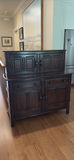 Dark Wood Cabinet Hutch - thumbnail 2 of 16