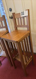 Pair of Handcrafted Wooden Stools by Chris Vigliotti of Williamsford - thumbnail 6 of 9