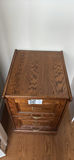 Wood Two-Drawer File Cabinet - thumbnail 2 of 8