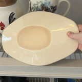 Decorative Ceramic Pitchers and Oval Serving Platter - thumbnail 3 of 13