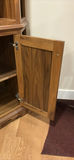 Handcrafted Wood Corner Entertainment Cabinet by Chris Vigliotti - thumbnail 5 of 12