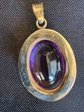 18K Gold Amethyst Pendant with Appraisal  - thumbnail 8 of 10
