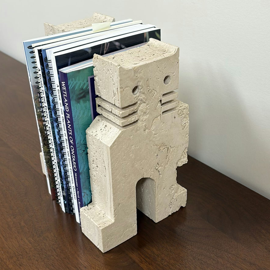 Nature and Plant Guide Books with Stone Bookends - image 3 of 12