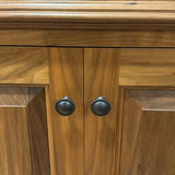 Handcrafted Wood Corner Entertainment Cabinet by Chris Vigliotti - thumbnail 11 of 12