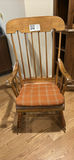 Vintage Wooden Rocking Chair - thumbnail 1 of 14
