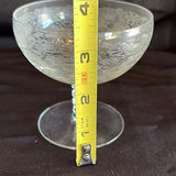 Assorted Etched Glass Dessert Cups and Glass Jar - thumbnail 3 of 18