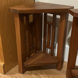 Set of Three Handcrafted Corner Tables by Chris Vigliotti - thumbnail 7 of 10