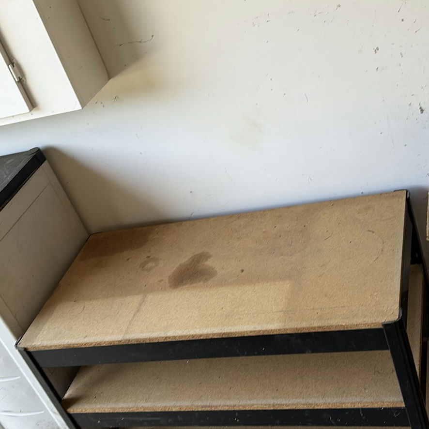 Three-Tier Storage Shelf & Plastic Storage Unit - image 3 of 10