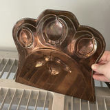 Antique Copper Crumb Tray and Brush Set - thumbnail 5 of 12