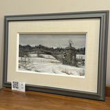 ORIGINAL ART Winter Landscape  by David Fewster - thumbnail 9 of 10