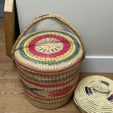 Woven Basket and Lidded Coiled Basket - thumbnail 5 of 10