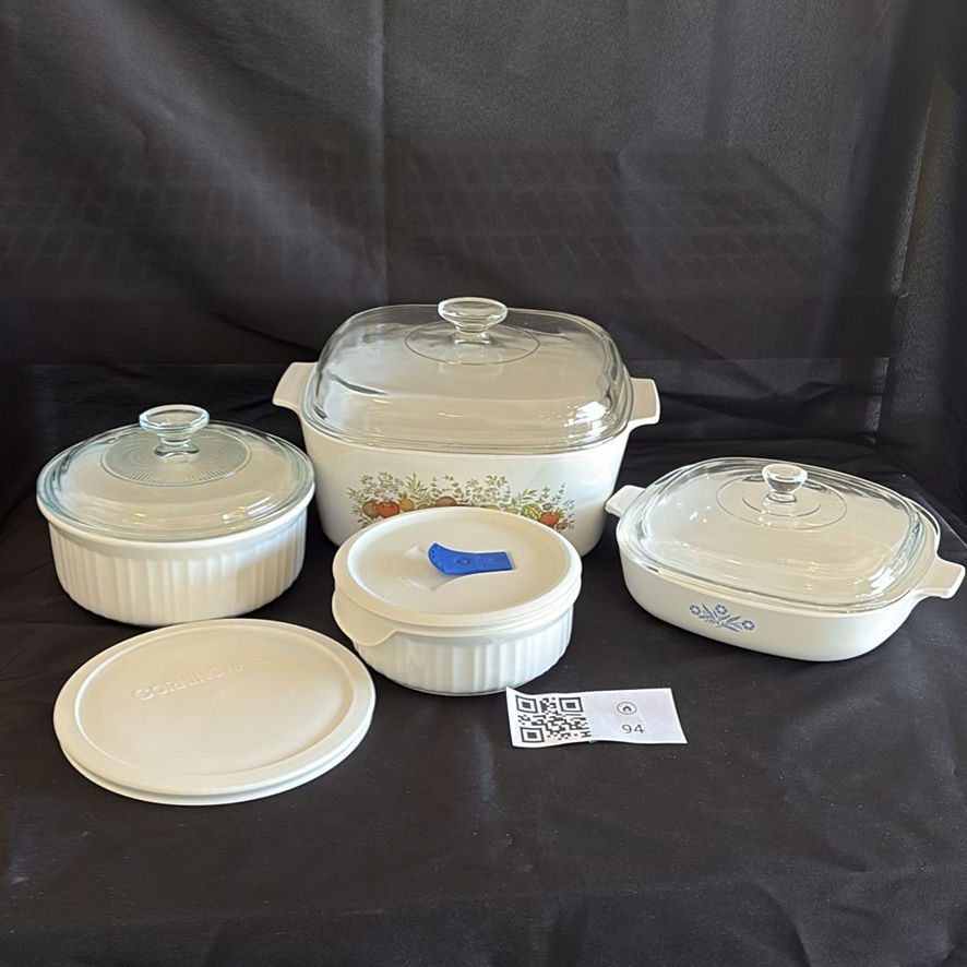 CorningWare Covered Casserole Dishes and Bowls - image 1 of 12