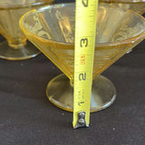 Assorted Etched Glass Dessert Cups and Glass Jar - thumbnail 10 of 18