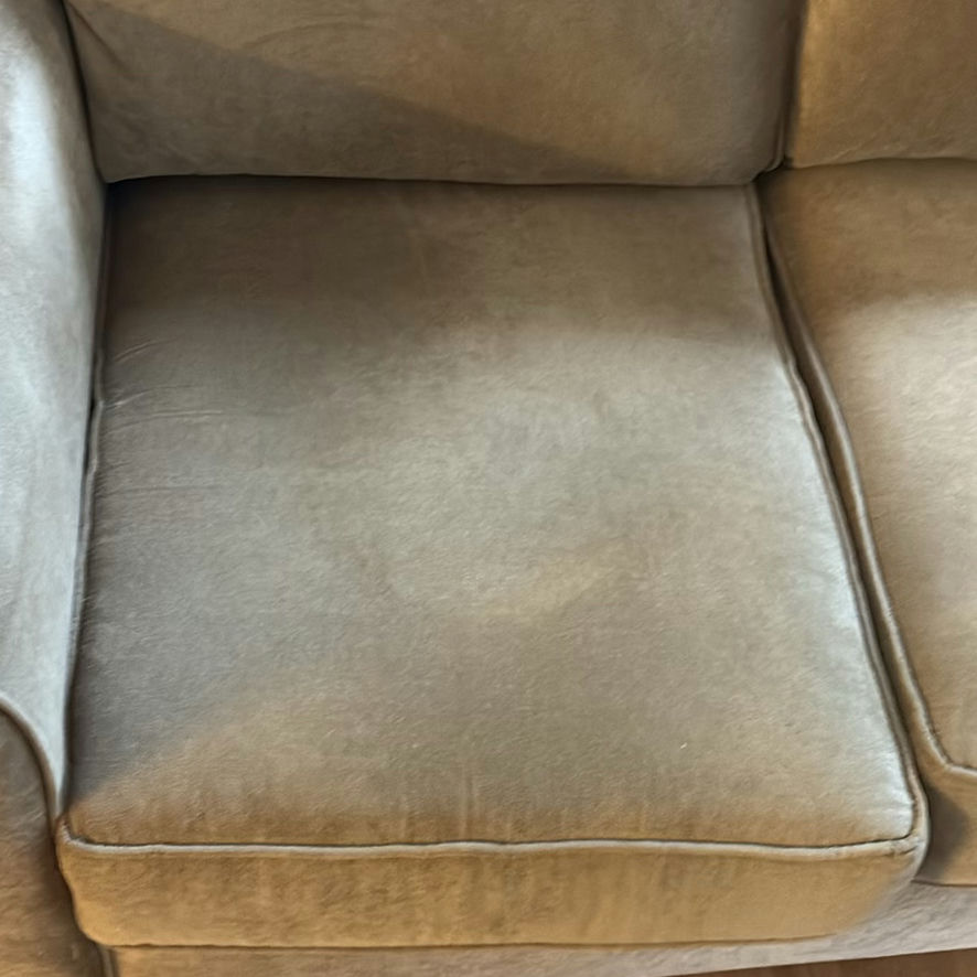 Beige Loveseat - image 5 of 12