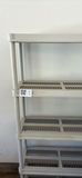 Two White Plastic Shelving Units - thumbnail 5 of 9