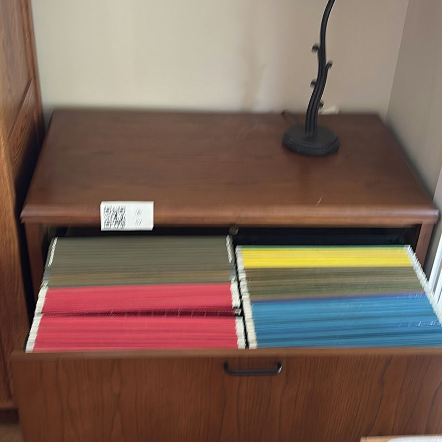 Woodgrain File Cabinet - image 5 of 9