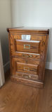 Wood Two-Drawer File Cabinet - thumbnail 1 of 8