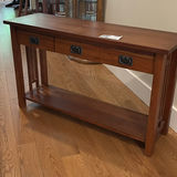 Handcrafted Wood Console Table by Chris Vigliotti - thumbnail 1 of 11