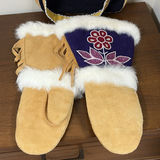 Indigenous Beaded & Fur Mitts, Satchel and First Nations Graphic Sweatshirts - thumbnail 9 of 20