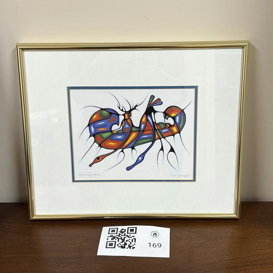 Framed Cecil Youngfox "Returning Home" Print - image 1 of 7