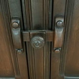 Dark Wood Cabinet Hutch - thumbnail 9 of 16