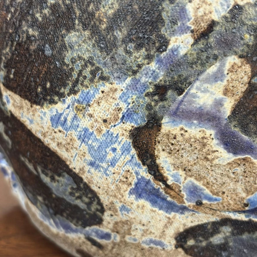 Two Fish Motif Ceramic Mugs and Abstract Pottery Vase - image 8 of 13