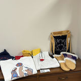 Indigenous Beaded & Fur Mitts, Satchel and First Nations Graphic Sweatshirts - thumbnail 1 of 20