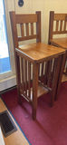 Pair of Handcrafted Wooden Stools by Chris Vigliotti of Williamsford - thumbnail 8 of 9