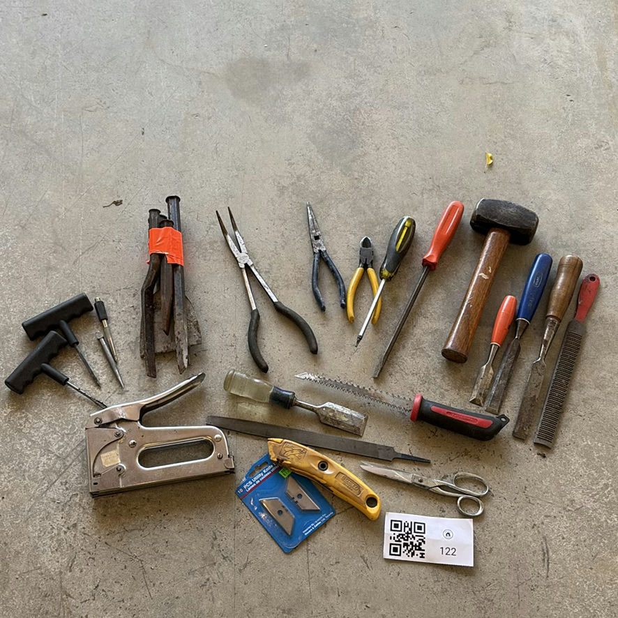 Assorted Hand Tools and Staple Gun - image 1 of 9