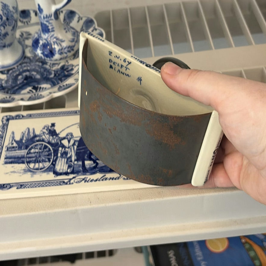 Antique Delft Stamp & Dutch Delft Style Ceramic Decor & Tiles - image 15 of 16