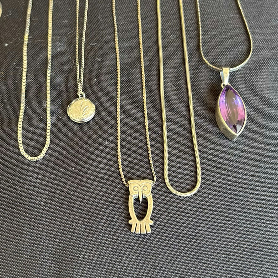 Sterling Silver .925 Assorted Jewellery - image 3 of 15