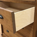 Handcrafted Wooden Five-Drawer Chest by Chris Vigliotti - thumbnail 3 of 11