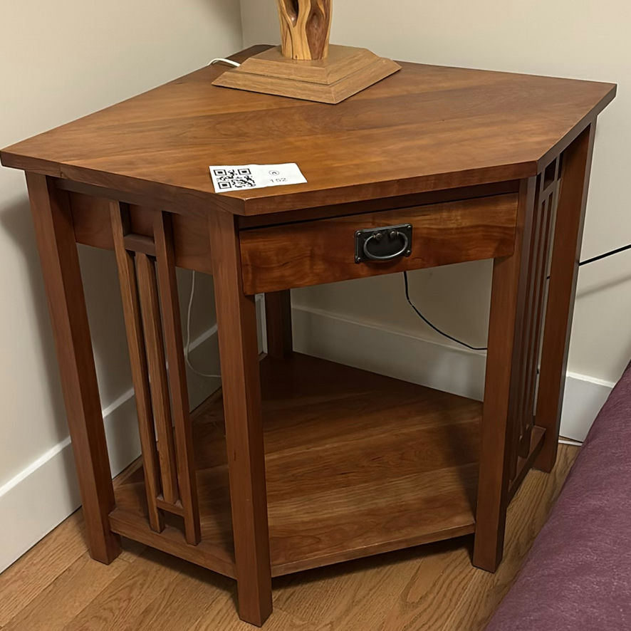 Handcrafted Corner Table by Chris Vigliotti - image 1 of 11