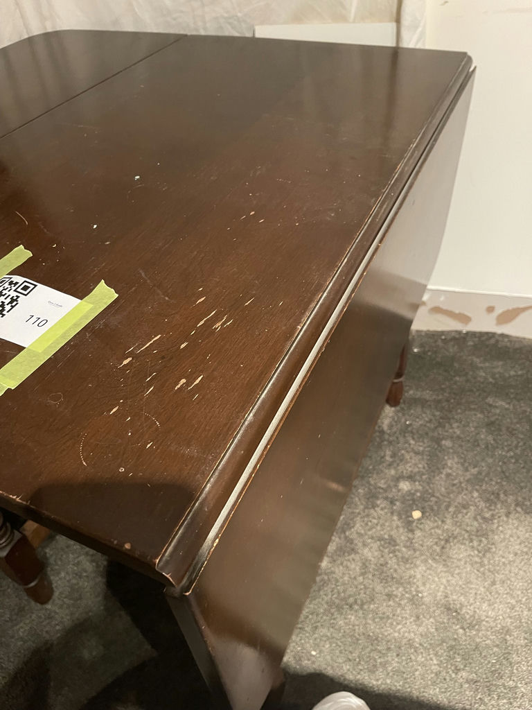 Wood Drop-Leaf Dining Table - image 5 of 6
