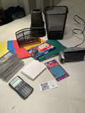 Office Supplies and Desk Organizers with Calculator and Binder - thumbnail 1 of 6