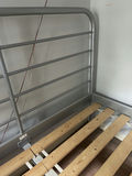 IKEA Metal Bed Frame with Wooden Slats - thumbnail 4 of 6