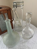 Assorted Decorative Glassware and Wooden Lantern - thumbnail 5 of 9